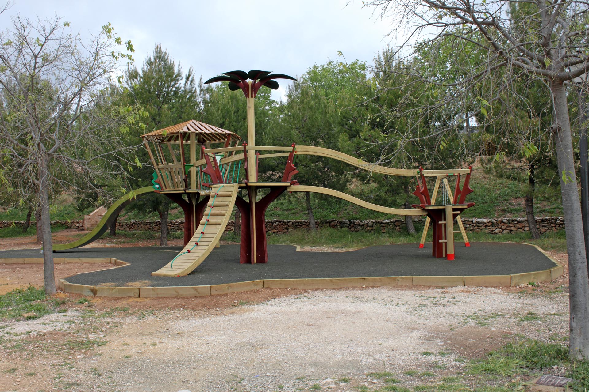 Casa Tápena children's play area